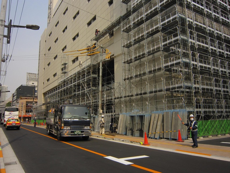 百色日本三年建筑工
